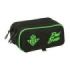 Safta Real Betis Balompie Portatodo - 3 Compartimentos con Cremallera - Cinta Trasera Adaptable - Bolsillo Frontal de Rejilla co