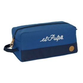 Safta el Pulpo Zapatillero - Capacidad 9L - Asa de Mano Lateral - 34x15x18cm - Color Azul Marino