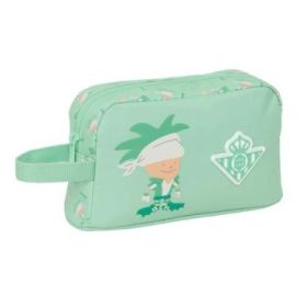 Safta Real Betis Balompie Bolsa Preescolar Isotermica Porta Alimentos - Asa de Mano Lateral - Cremallera - 21.5x12x6.5cm - Color