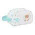 Safta Real Madrid Preescolar Neceser - Adaptable a Carro - Asa de Mano Lateral - 26x15x12cm - Color Blanco