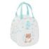 Safta Real Madrid Bolsa Preescolar Isotermica - Asa de Mano - Cremallera - 19x22x14cm - Color Blanco