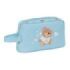 Safta Real Madrid Bolsa Preescolar Isotermica Porta Alimentos - Asa de Mano Lateral - Cremallera - 21.5x12x6.5cm - Color Azul