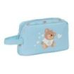 Safta Real Madrid Bolsa Preescolar Isotermica Porta Alimentos - Asa de Mano Lateral - Cremallera - 21.5x12x6.5cm - Color Azul