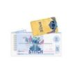 Safta Stitch Portatodo - Cremallera - PVC - Regla de 15cm - 2 Lapices - Sacapuntas - Goma - Bloc de Notas de 70 Hojas - 22.5x10.
