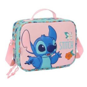 Safta Stitch Bolsa Isotermica Porta Alimentos - Frontal 3D - Cremallera - Bandolera Ajustable - Asa de Mano - 25x19.5x9cm - Colo