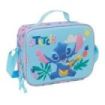 Safta Stitch Bolsa Isotermica Porta Alimentos - Frontal 3D - Cremallera - Bandolera Ajustable - Asa de Mano - 25x19.5x9cm - Colo