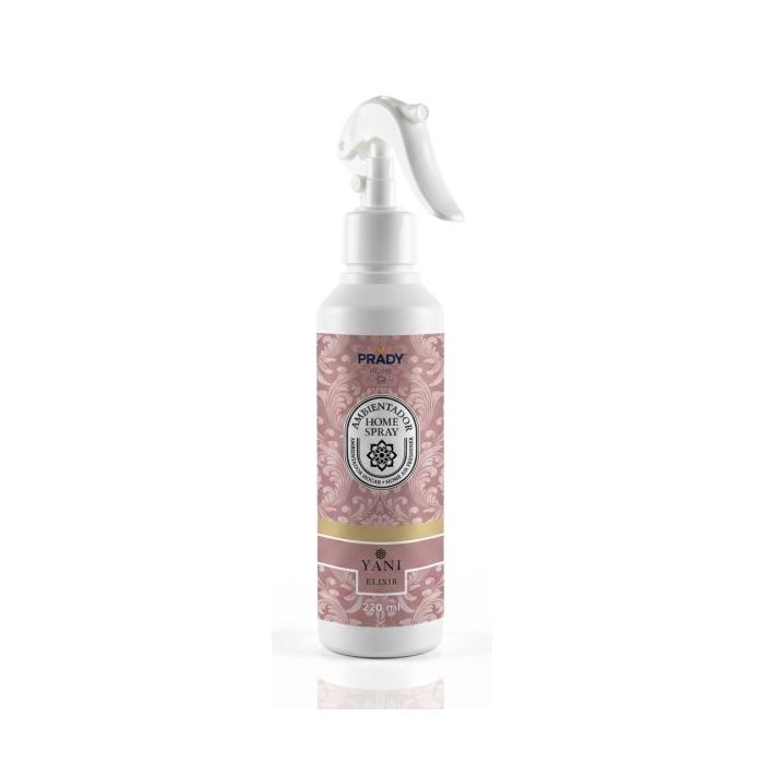 Prady Ambientador Home Spray Yani Elixir - Frasco de 220 ml - Spray Pulverizador