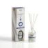 Prady Ambientador Mikado Crema Azul - Frasco de Cristal 100ml y Varitas Difusoras