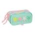 Safta Estrellas Portatodo - 3 Compartimentos con Cremallera - Cinta Trasera Adaptable - Bolsillo Frontal de Rejilla con Velcro -
