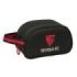 Safta Sevilla FC Neceser - Adaptable a Carro - Asa de Mano Lateral - 26x15x12cm - Color Negro