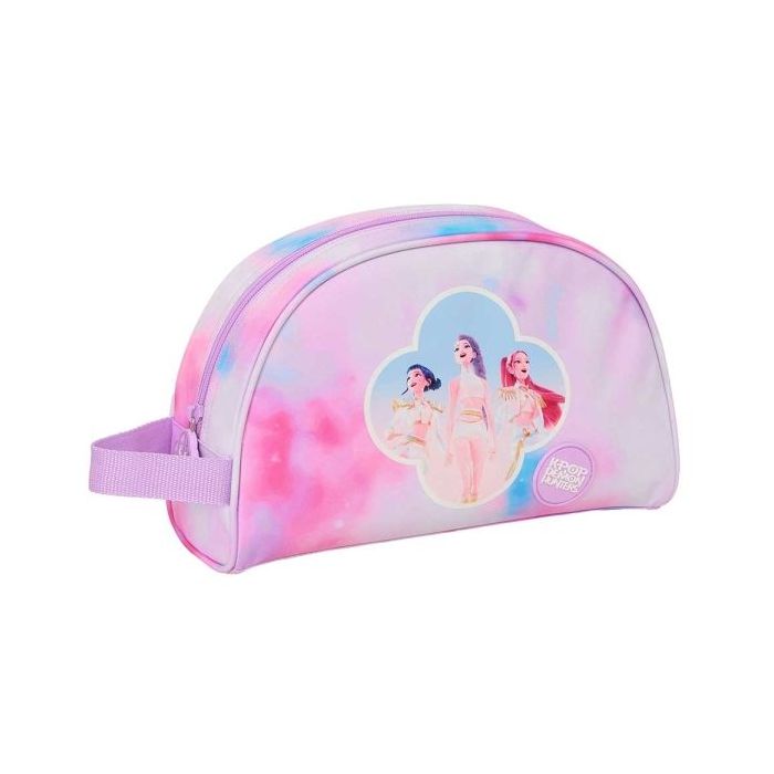 Safta K-Pop Demon Hunters Artist Neceser - Adaptable a Carro - Asa de Mano Lateral - Bolsillo Interior con Cremallera - 28x18x10