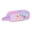Safta K-Pop Demon Hunters Artist Portatodo - 2 Compartimentos con Cremallera - Asa Lateral - Capacidad 1L - 21x8x6cm - Multicolo