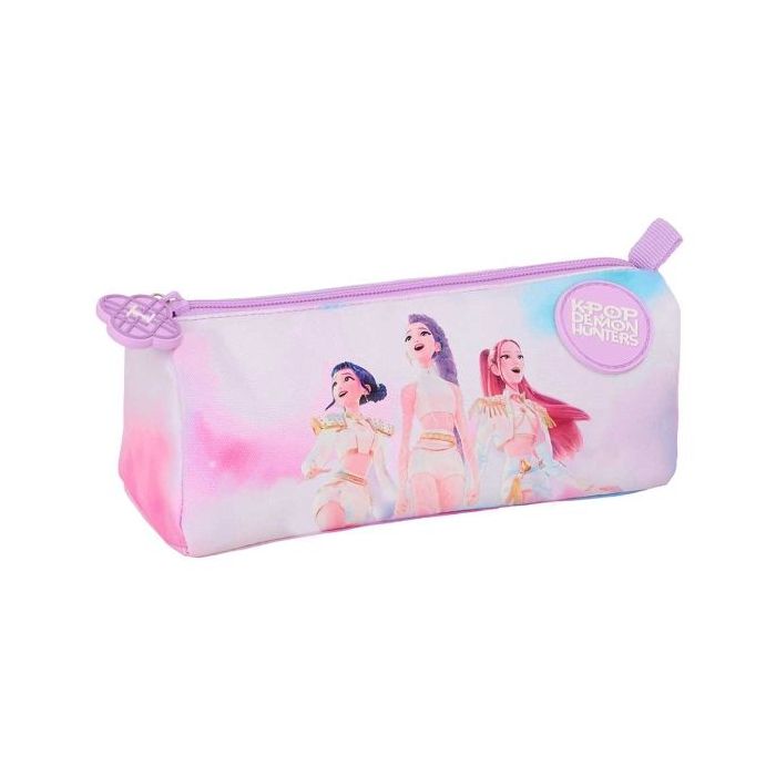 Safta K-Pop Demon Hunters Artist Portatodo - 1 Compartimento con Cremallera - 21x8x7cm - Multicolor