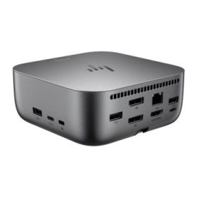 HP Dock G6 100W Thunderbolt 4 con 8 Puertos - 2xUSB-C, 3xUSB-A, 2xDisplay Port, 1xHDMI, 1xRJ-45 - Alimentacion hasta 100W via US