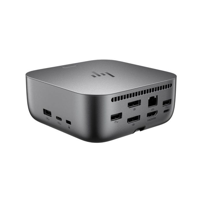 HP Dock G6 100W Thunderbolt 4 con 8 Puertos - 2xUSB-C, 3xUSB-A, 2xDisplay Port, 1xHDMI, 1xRJ-45 - Alimentacion hasta 100W via US