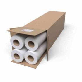 HP Pack de 4 Rollos Papel Blanco Universal Bond 80gr 24  - 610mm x 45.7m - (Pack 4 x Q1396A)