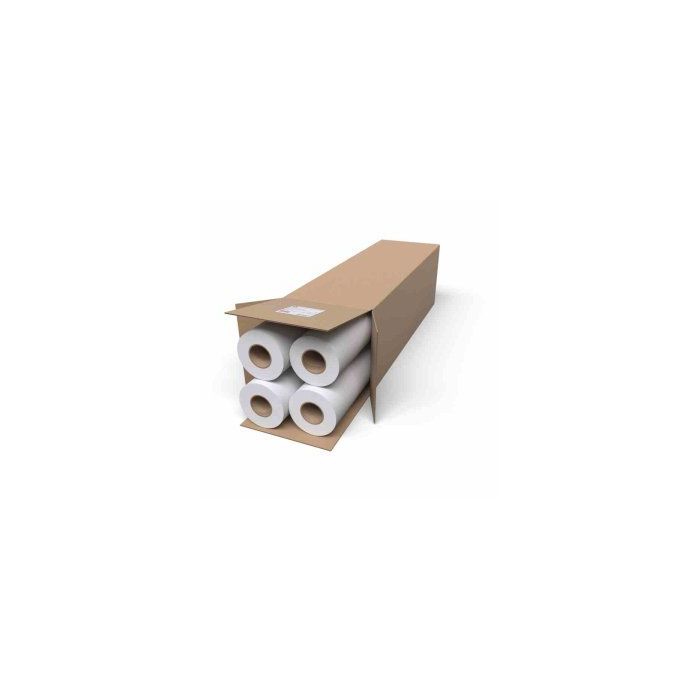 HP Pack de 4 Rollos Papel Blanco Universal Bond 80gr 24  - 610mm x 45.7m - (Pack 4 x Q1396A)