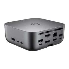 HP Dock G6 280W Thunderbolt 4 con 11 Puertos - 3xUSB-C, 5xUSB-A, 2xDisplay Port, 1xHDMI, 1xRJ-45 - Alimentacion hasta 100W via U