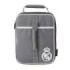 Safta Real Madrid Bolsa Isotermica Porta Alimentos - Expandible - Incluye Recipiente de 650ml - Cremallera - Asa de Mano - 20.7x