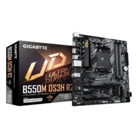 Gigabyte B550M DS3H R2 Placa Base AMD  AM4 4x DDR4 - M.2, SATA, PCIe 4.0 - M.2, SATA - HDMI, DP - MicroATX