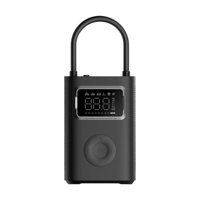 Xiaomi Mi Portable Electric Air Compressor 2 Pro  - Pantalla LED - Motor Magnetico - Bateria 1500 mAh - Linterna