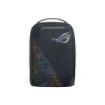 Asus BP1501G ROG Mochila para Portatil 17  - Bolsillo exterior de Acceso Rapido - Diseño y Detalles holograficos ROG - Color Neg