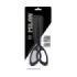 Milan Shadow Tijeras de Oficina de 20cm - Mango Ergonomico - Hoja de Acero Inoxidable - Color Negro