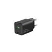 CoolBox Cargador GAN 35W - 1xUSB-C - 1xUSB-A - Carga Rapida 3.0 - Power Delivery - Color Negro