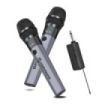 Coolsound CS0287 Pack 2 Microfono Inalambrico UHF - Autonomia Hasta 6 Horas - Receptor Incluido - Emparejamiento Automatico - Bo