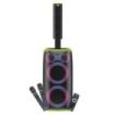 Coolsound Blast Pump 2.1 Altavoz Karaoke - 2x 6.5  - 80W RMS - 5 Tweeters - Iluminacion RGB - Bluetooth, USB, Tarjeta TF y Auxil