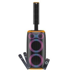 Coolsound Blast Pump 2.1 Altavoz Karaoke - 2x 6.5  - 80W RMS - 5 Tweeters - Iluminacion RGB - Bluetooth, USB, Tarjeta TF y Auxil
