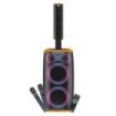 Coolsound Blast Pump 2.1 Altavoz Karaoke - 2x 6.5  - 80W RMS - 5 Tweeters - Iluminacion RGB - Bluetooth, USB, Tarjeta TF y Auxil