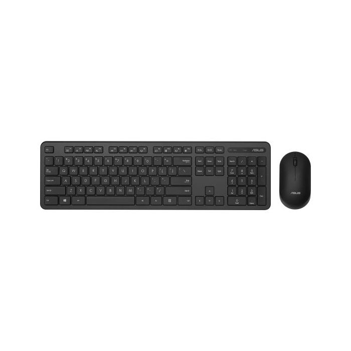 Asus CW100 Kit Teclado y Raton - Inalambrico 2,4Ghz - 1600dpi - Español - Color Negro