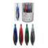 ErichKrause Classic Compas Escolar - Cuerpo de Plastico - Estuche de PVC - 122mm de Longitud - Radio Maximo de 150mm - Colores S