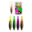 ErichKrause Accent Compas Escolar - Cuerpo de Plastico - Estuche de PVC - 122mm de Longitud - Radio Maximo de 150mm - Colores Su
