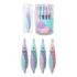 ErichKrause Pastel Compas Escolar - Cuerpo de Plastico - Estuche de PVC - 122mm de Longitud - Radio Maximo de 150mm - Colores Su