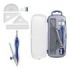 ErichKrause Classic Pack Escolar de Dibujo - Compas - Regla de 15cm - Escuadra - Cartabon - Transportador de Angulos - Goma de B