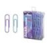 ErichKrause Manga Pack de 100 Clips Recubiertos - 28mm - Caja de Plastico - Colores Surtidos