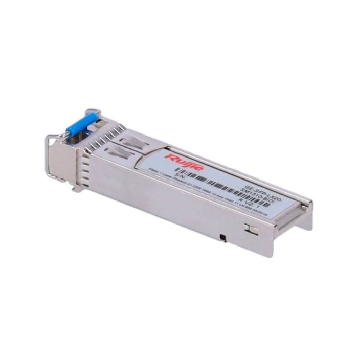 Ruijie GE-SFP-LX20-SM1310-BIDI Modulo Transceptor SFP - 1000Base-LX - Fibra Optica hasta 20km - Bidireccional - Conector LC - Tr