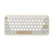 Asus Marshmallow KW100 Teclado  - Bluetooth - Compacto - Español - Color Beige