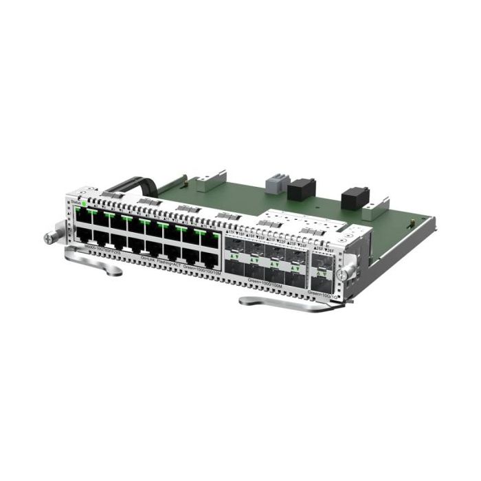 Ruijie M6000-16GT8SFP2XS Tarjeta Switch de Expansion Mixta para Chasis - 16 Puertos Ethernet hasta 1Gbps - 8x SFP hasta 1Gbps -