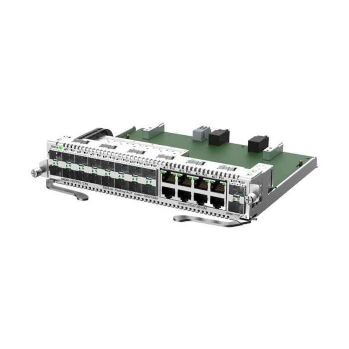 Ruijie M6000-16SFP8GT2XS Tarjeta Switch de Expansion Mixta para Chasis - 8 Puertos Ethernet hasta 1Gbps - 16x SFP hasta 1Gbps -