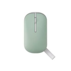 Asus Marshmallow MD100 Raton - Inalambrico 2,4Ghz - Bluetooth - 1600DPI - Color Verde