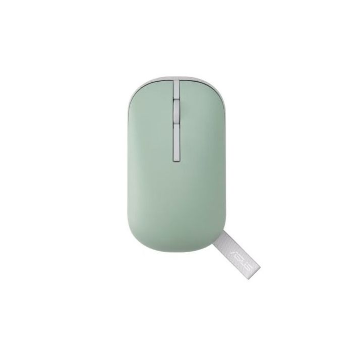 Asus Marshmallow MD100 Raton - Inalambrico 2,4Ghz - Bluetooth - 1600DPI - Color Verde