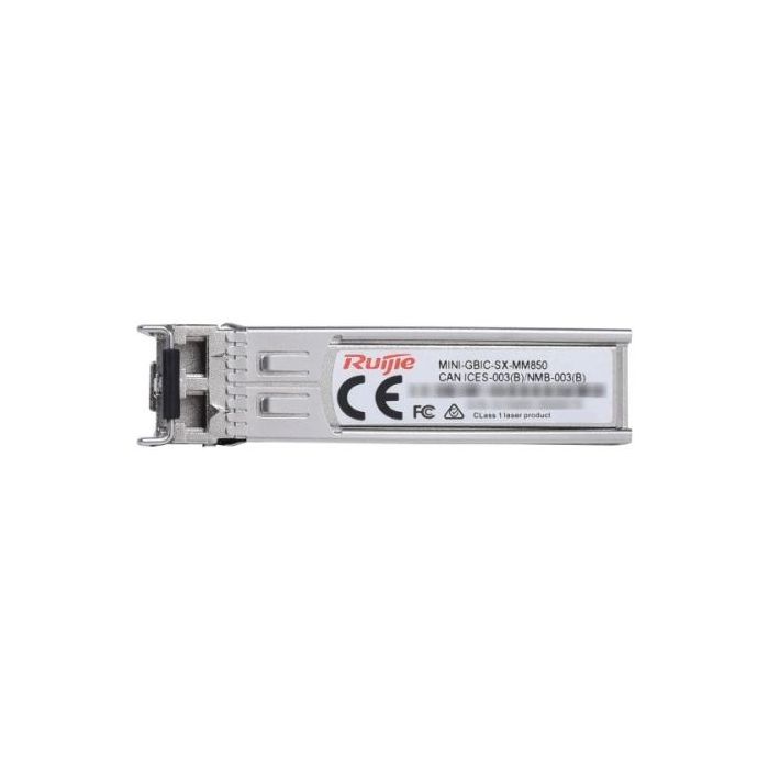 Ruijie MINI-GBIC-SX-MM850 Modulo Transceptor SFP - 1000Base-SX - Fibra Optica hasta 550m - Conector LC - Longitud de Onda de 850