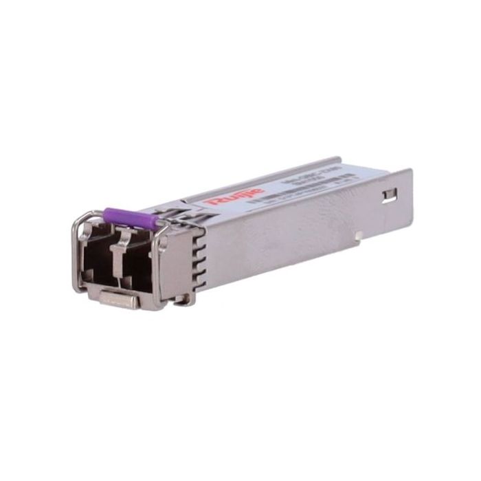 Ruijie MINI-GBIC-ZX80-SM1550 Modulo Transceptor SFP - 1000Base-ZX - Fibra Optica hasta 80km - Longitud de Onda de 1550nm - Color
