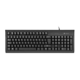 Natec Moray Teclado con Lector Smart ID - 105 Teclas - Cable 1,5 mtrs - Color Negro