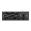 Natec Moray Teclado con Lector Smart ID - 105 Teclas - Cable 1,5 mtrs - Color Negro