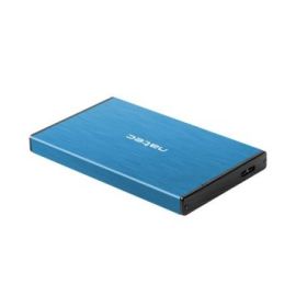 Natec Rhino GO Caja Externa para Discos HDD/SSD SATA 2.5  - USB 3.0 - Compatible con Discos de Hasta 4TB - Plug and Play - Color
