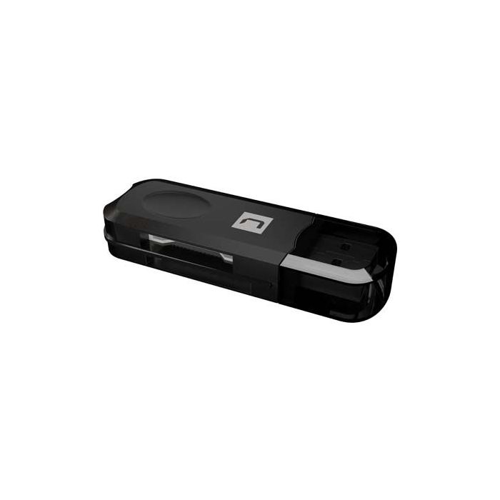 Natec Mini Ant 3 Lector de Tarjetas - SDHC, MMC, M2, MicroSD, USB 2.0 - Color Negro